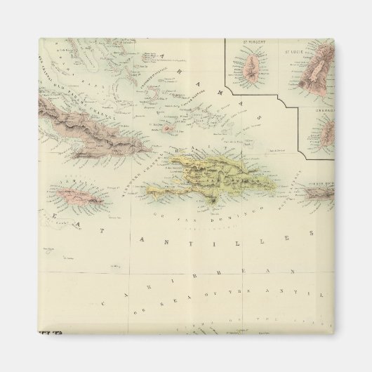 De West Indies Magneet (Voorkant)