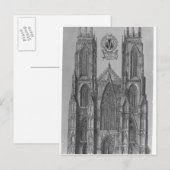 De West Prospect van de Kerk van St. Peter Briefkaart (Voorkant / Achterkant)