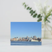 De West Side van New York City Briefkaart (Staand voorkant)