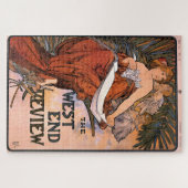 De westelijke review van Alphonse Mucha Legpuzzel (Horizontaal)