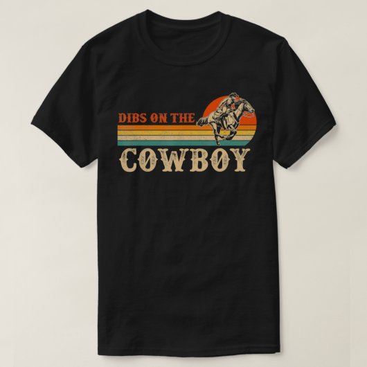 De Westerne Cowboy-ngo Rodeo T-shirt (Design voorkant)