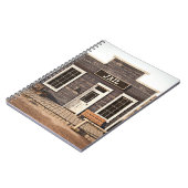 De westerne gevangenis van Rustic. 3d ing. Deel va Notitieboek (Linkerzijde)