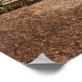 De westerne gevangenis van Rustic. 3d ing. Deel va Poster (Hoek)