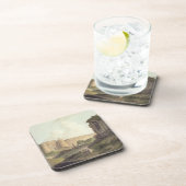 De Westerne ingang van Shere Shah's Fort, Delhi, Drankjes Onderzetter (Rechterzijde)