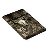 De Westerne Koe van het huwelijk Rustic slaat de D Magneet (Rechterzijde)