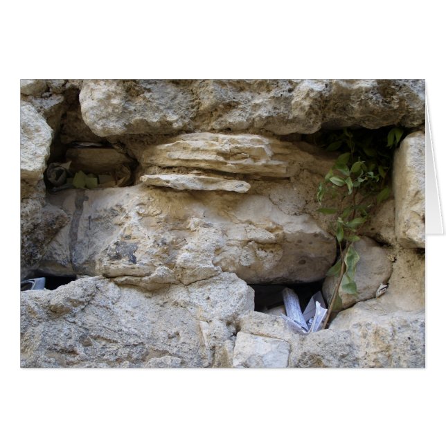 De Westerne muur (Voorkant Horizontaal)