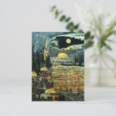 De Westerne muur in Jeruzalem Briefkaart (Staand voorkant)