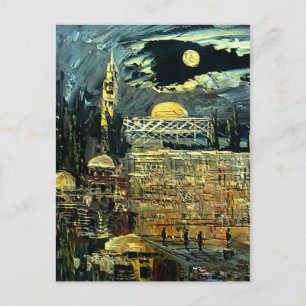 De Westerne muur in Jeruzalem Briefkaart