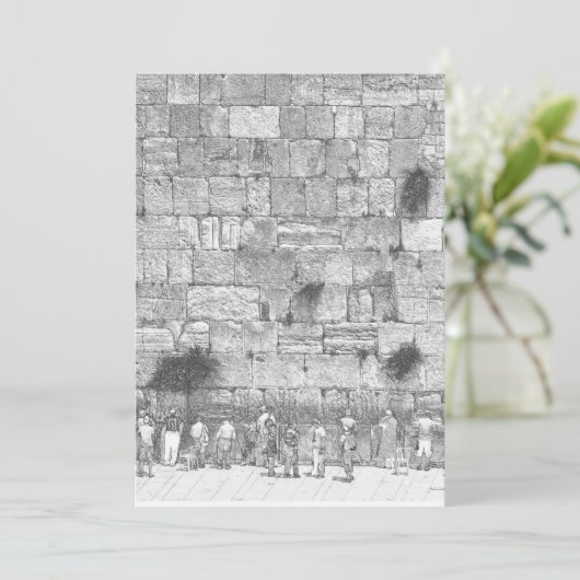 De Westerne muur, Jeruzalem (Staand voorkant)