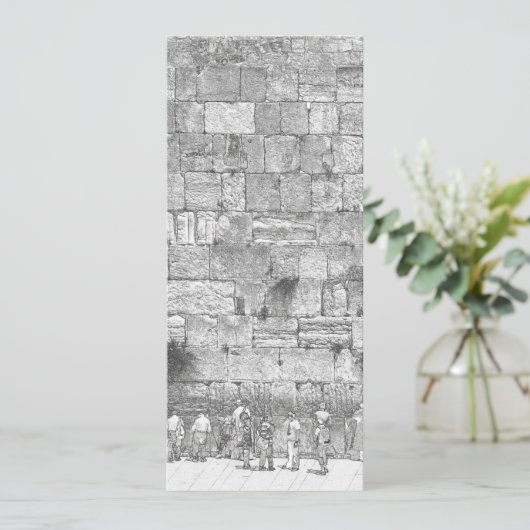 De Westerne muur, Jeruzalem (Staand voorkant)