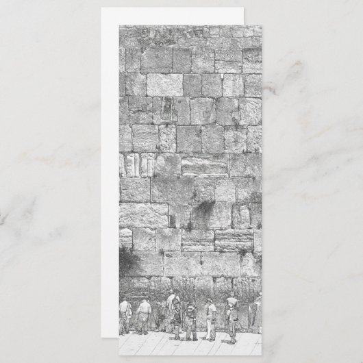 De Westerne muur, Jeruzalem (Voorkant / Achterkant)