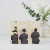 De Westerne muur - Jeruzalem Briefkaart (Staand voorkant)