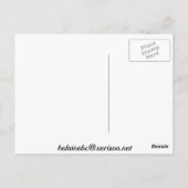 De westerne Muur - Jeruzalem Briefkaart (Achterkant)