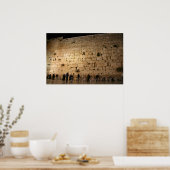 De Westerne muur, Jeruzalem Poster (Keuken)