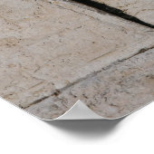 De Westerne muur, Jeruzalem Poster (Hoek)