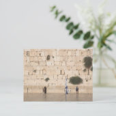 De Westerne muur (Kotel), Jeruzalem Briefkaart (Staand voorkant)