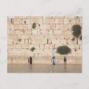 De Westerne muur (Kotel), Jeruzalem Briefkaart