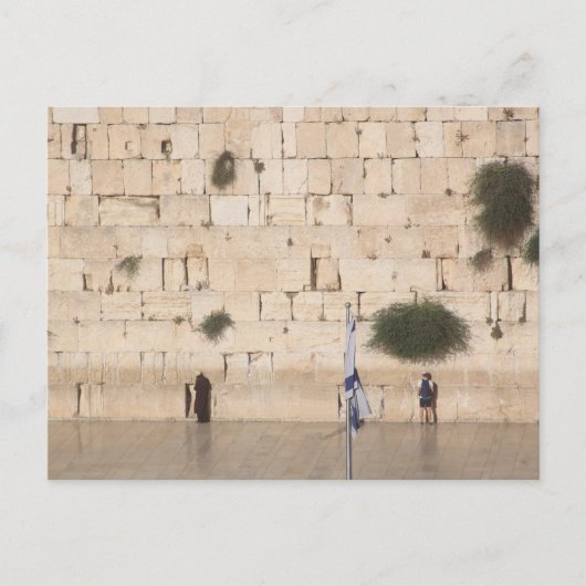 De Westerne muur (Kotel), Jeruzalem Briefkaart (Voorkant)