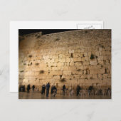 De Westerne muur (Kotel), Jeruzalem Briefkaart (Voorkant / Achterkant)