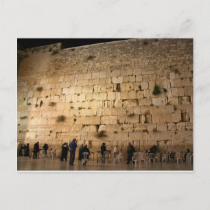De Westerne muur (Kotel), Jeruzalem Briefkaart