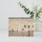 De Westerne muur (Kotel), Jeruzalem Briefkaart (Staand voorkant)