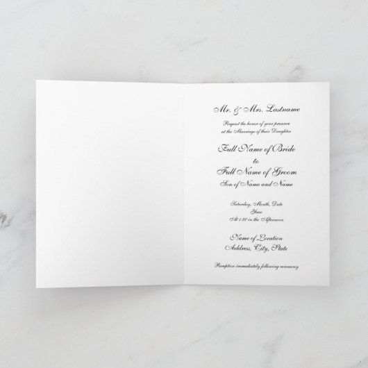 De westerne Uitnodiging van het Huwelijk (Binnen)