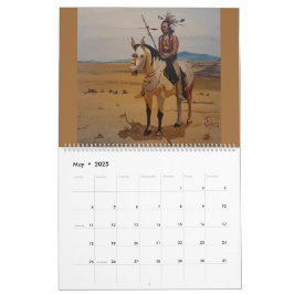 De Westerne Verenigde Staten door Gary Poling Kalender