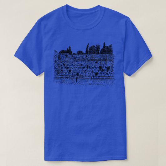 De westerne wand t-shirt (Design voorkant)