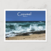 De westkant van Cozumel Briefkaart (Voorkant)