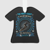 De westkust. California Paradise Ornament (achterkant)
