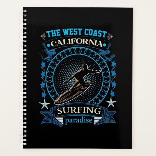 De westkust. California Paradise Planner (Voorkant)