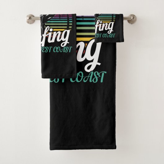 De westkust - Californië Surfing Bad Handdoek (Insitu)