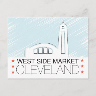De Westside Market of Cleveland Briefkaart