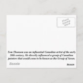 De westwind briefkaart (Achterkant)