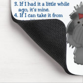 De Wet 4 van het Bezit van de Tzu Muismat (Hoek)