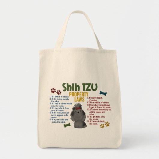 De Wet 4 van het Bezit van de Tzu Tote Bag (Voorkant)