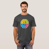 De wet Circle van Ohm T-shirt (Voorkant volledig)