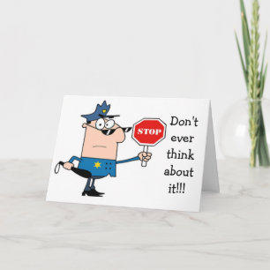 DE WET HEEFT GEZEGD "EEN GEWELDIGE BIRTHDAAG TE HE KAART