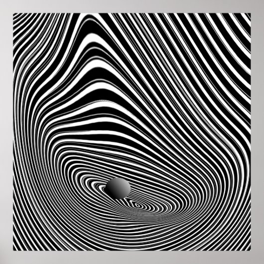 De wet op zwaartekracht 3D Poster (Voorkant)