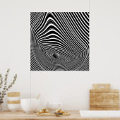 De wet op zwaartekracht 3D Poster (Keuken)