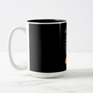 De wet staat in het DNA van de advocaat Tweekleurige Koffiemok