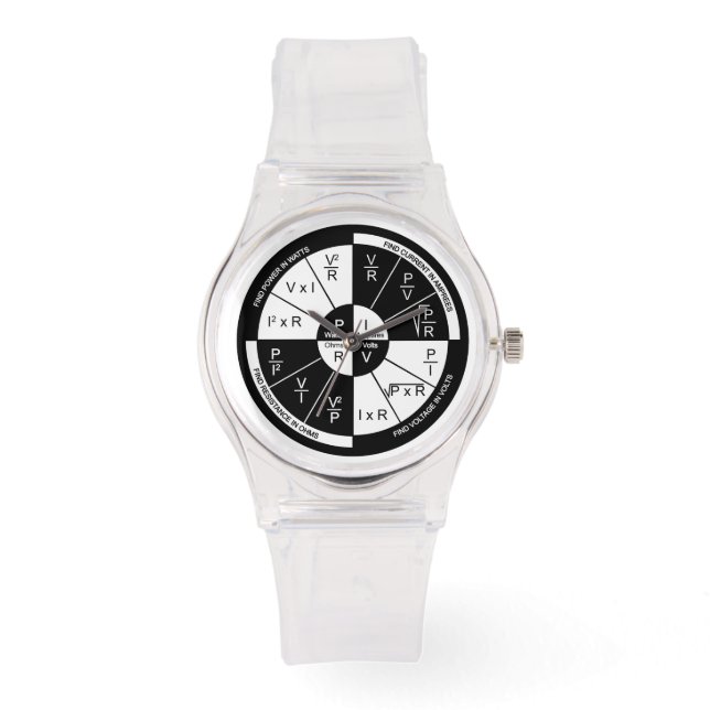 De wet van Ohm-horloge Horloge (Voorkant)