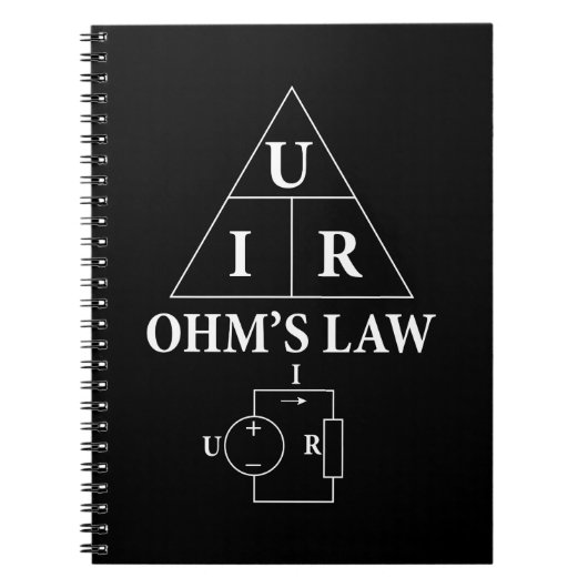 De wet van Ohm Notitieboek (Voorkant)