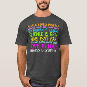 De wetenschap is echt de Originele Verstoorde Blik T-shirt