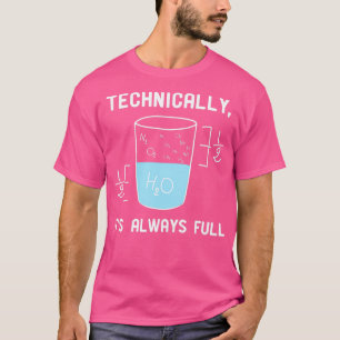 De wetenschap is technisch altijd optimistisch en t-shirt