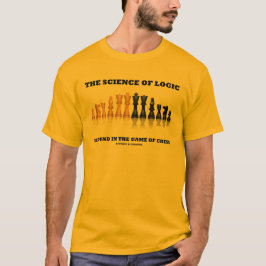 De wetenschap van de logica wordt gevonden in het  t-shirt