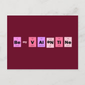 De Wetenschap van Nerd van Geek is Mijn Valentijn Feestdagenkaart (Voorkant)