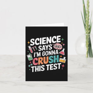 De wetenschap zegt dat ik deze test van de leraar  kaart