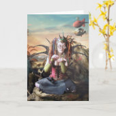 De wetenschapper kaart (Gele Bloem)