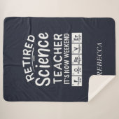 De wetenschapsleraar in het veld Het weekeinde ooi Sherpa Deken (Voorkant (horizontaal))